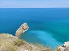 The famous rock called "el Morro," locals say it looks like a shoe
