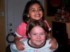 Me in sixth grade with my little cousin
