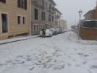 Very, very rare snow in Vila Franca de Bonany