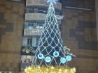 Big Christmas tree at the main train station in Taipei!