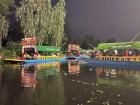 The boats, or trajineras, at Xochimilco