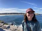 Enjoying the Bondi to Coogee coastal walk