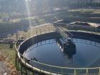 This is an example of a typical wastewater treatment plant I saw in Portugal