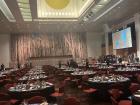 The Great Hall of Parliament set up for our Fulbright Gala