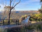 Blue Mountains National Park is a 30 minute walk from the Katoomba Train Station