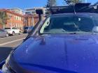 Truck equipped with snorkel