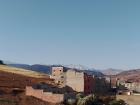 The view of the High Atlas from my rooftop terrace in Tahanaout, a typical big town