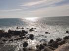 The Atlantic Ocean waves rolling on to Kenitra Beach 