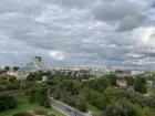 A view of Riga from the roof of a university building across the River Daugava 