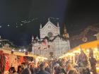 A Christmas market that I visited recently in Florence, Italy!