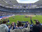 The view from my seat at the very last soccer game of the season (we won!)