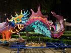 Many alebrijes are pocket-sized, but these ones are large statue versions.