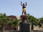 The Statue of Liberation from Slavery at Gorée Island