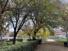 A beautiful park in the smaller city of Acala de Henares, Spain