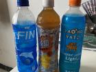 FIN, Iced tea and Laohu Yatzi sports drink 