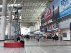 Zuoying HSR train station resembles an airport and has as much foot traffic as one too!