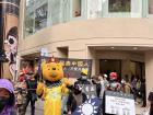 A protest in Ximending Area against the human rights abuses in China