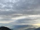 Mountain scenery clouds