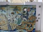 At the "azulejo" museum in Lisbon