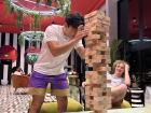 I lost giant Jenga against Camden and Harry