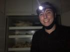 I had to use a headlamp in a room without lights while search through the collections