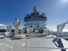 The top deck of our ship