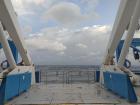 Picture from the back deck of the ship