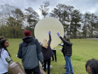 Launching weather balloons with the Georgia Tech “Lightning from the Edge of Space” team