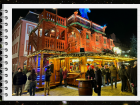 The largest stand that I saw in the Heidelberg Christmas market; you could climb to the top and get a great view!