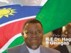 President Hage Geingob of Namibia who sadly passed away aged 82