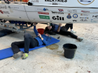 Lots of preparation is required before our journey at sea begins