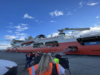 Loading day on Feb 28th! Nuyina is a BIG ship!