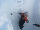 Mass balance pit measurements with PCAS (Sarah Bouckoms, IceCube/NSF)