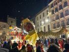 One of the floats in the parade