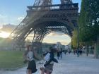 Highlight: Dancing next to the Eiffel Tower in Paris!