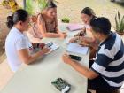 MEP teacher working on a project at their training camp