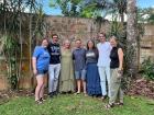 Two fulbrighters, two peace corps volunteers, and the directors of the MEP training camp