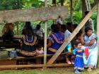 A gathering in an indigenous community in Nicoya