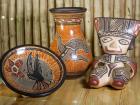 Indigenous Costa Rican pottery