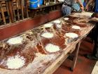 A factory in my town preparing sobados-- a traditional Costa Rican dessert made of sugar, peanuts and condensed milk