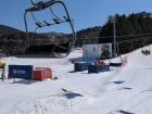 Yongpyong Resort taking the ski lift!