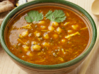 Meryum's favorite food, a soup called "herrira"