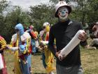 One of the masks used during the Carnival parades 