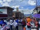 Lively parades through Ecuadorian streets 