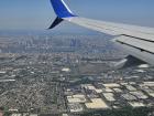 New York City, from my plane back to the U.S.