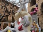 A wax statue to be burned down during Las Fallas Festival in Valencia, Spain