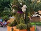 A topiary of a dog!