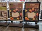 A survey posted in the KIT mensa asking if there should be a CO2 tax implemented on meals