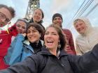 A selfie with our great crew on deck!