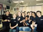 I'm the third from the right in this 8th grade photo taken at a theatre competition